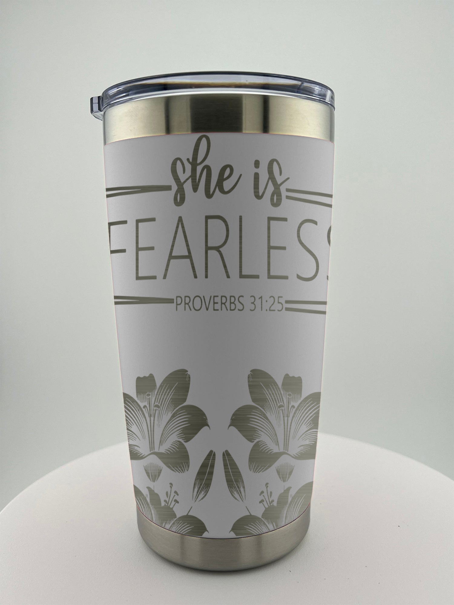 She is Fearless 20 0z Tumbler