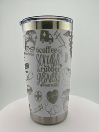 Nurse 20 0z Tumbler