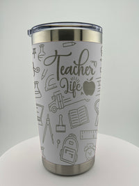 Teacher 20 0z Tumbler