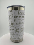 Valentines 20 0z Tumbler