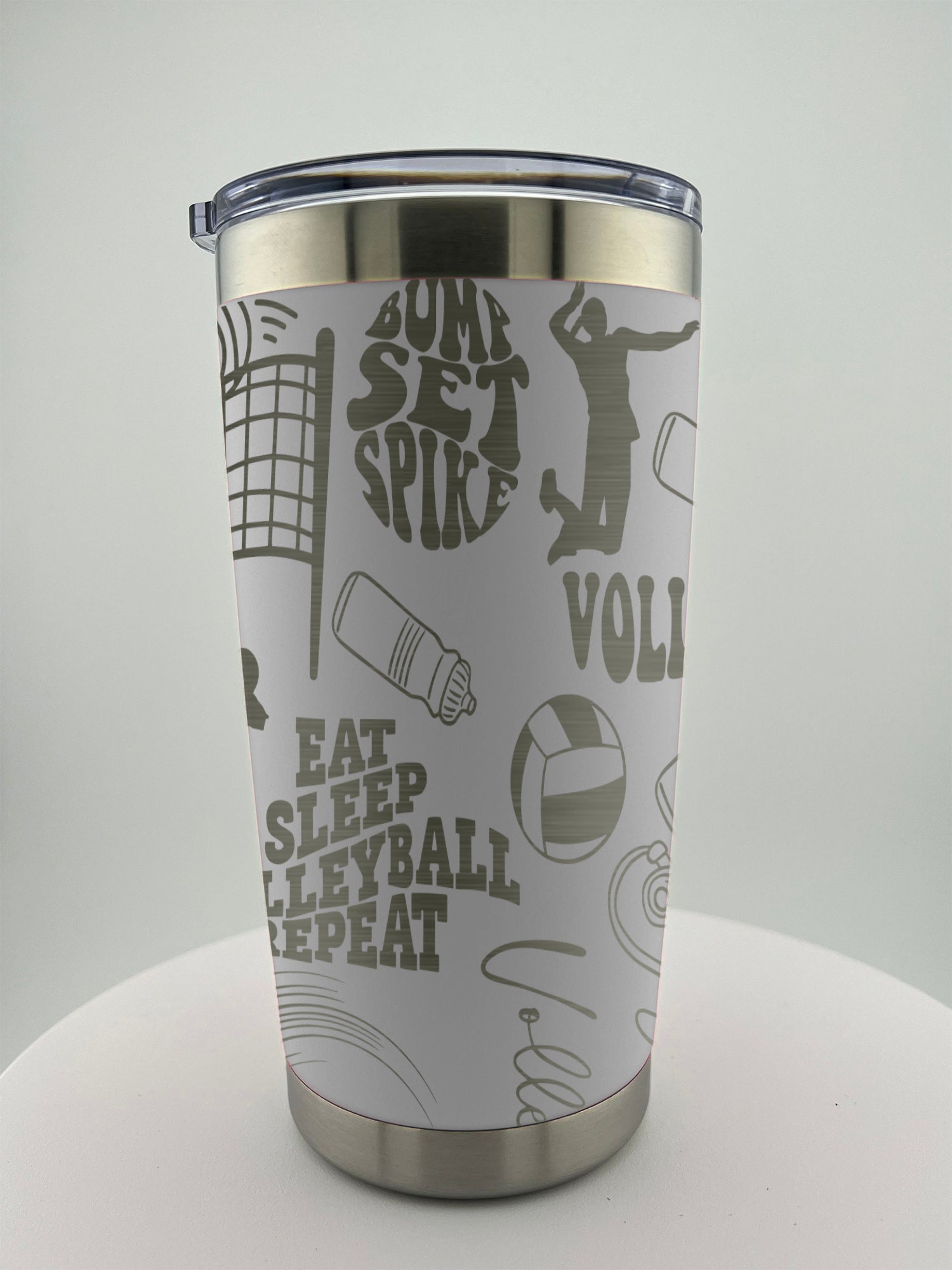 Volleyball 20 0z Tumbler