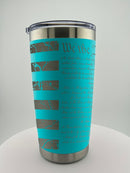 We the People 20 0z Tumbler