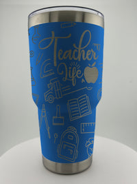 Teacher 30 0z Tumbler