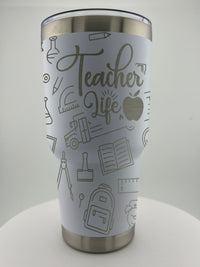 Teacher 30 0z Tumbler