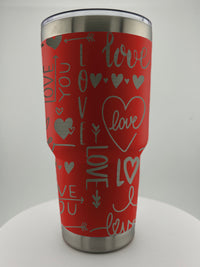 Valentines 30 0z Tumbler