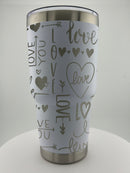 Valentines 30 0z Tumbler