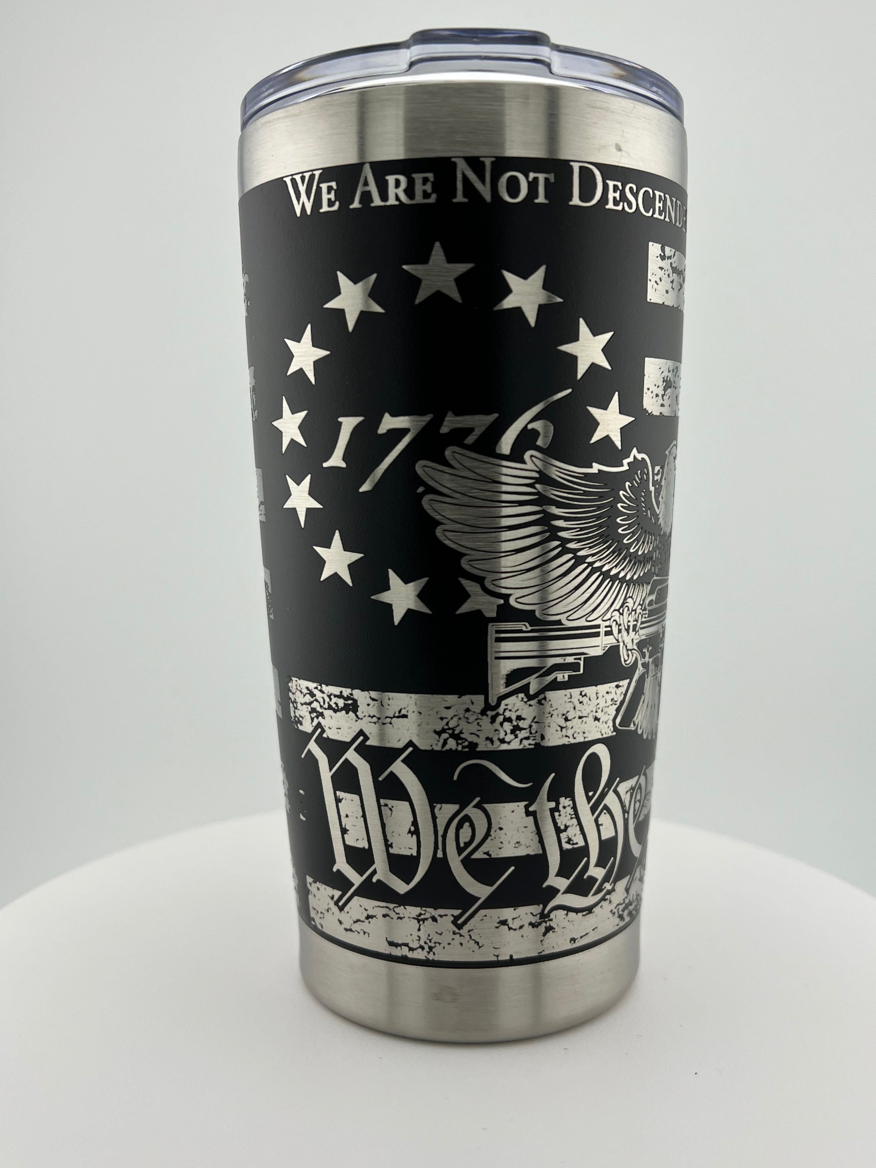 1776 Fearful Men 20 0z Tumbler