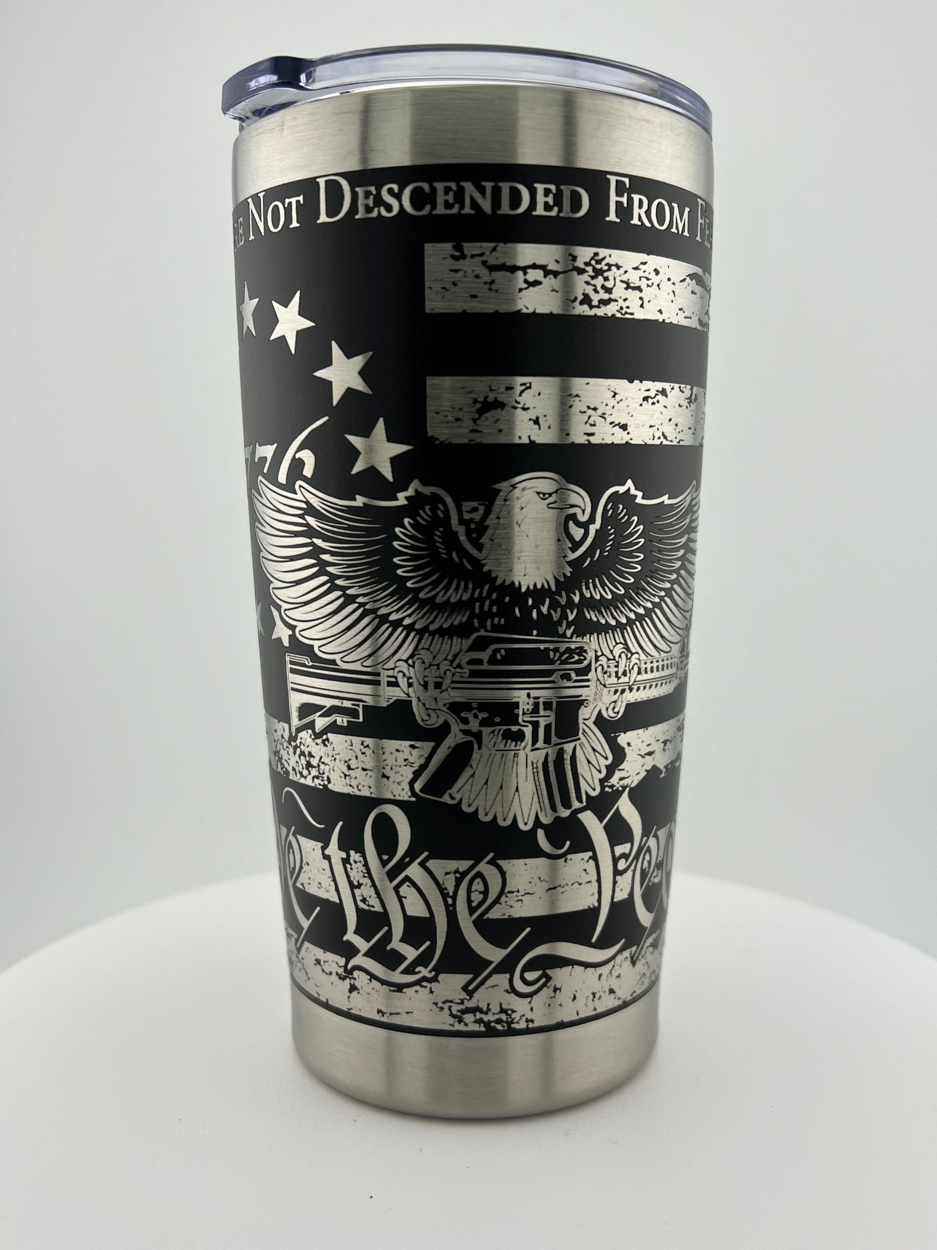 1776 Fearful Men 20 0z Tumbler