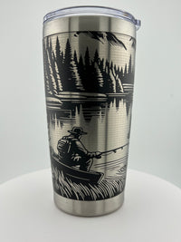 Bass Fishing 20 0z Tumbler