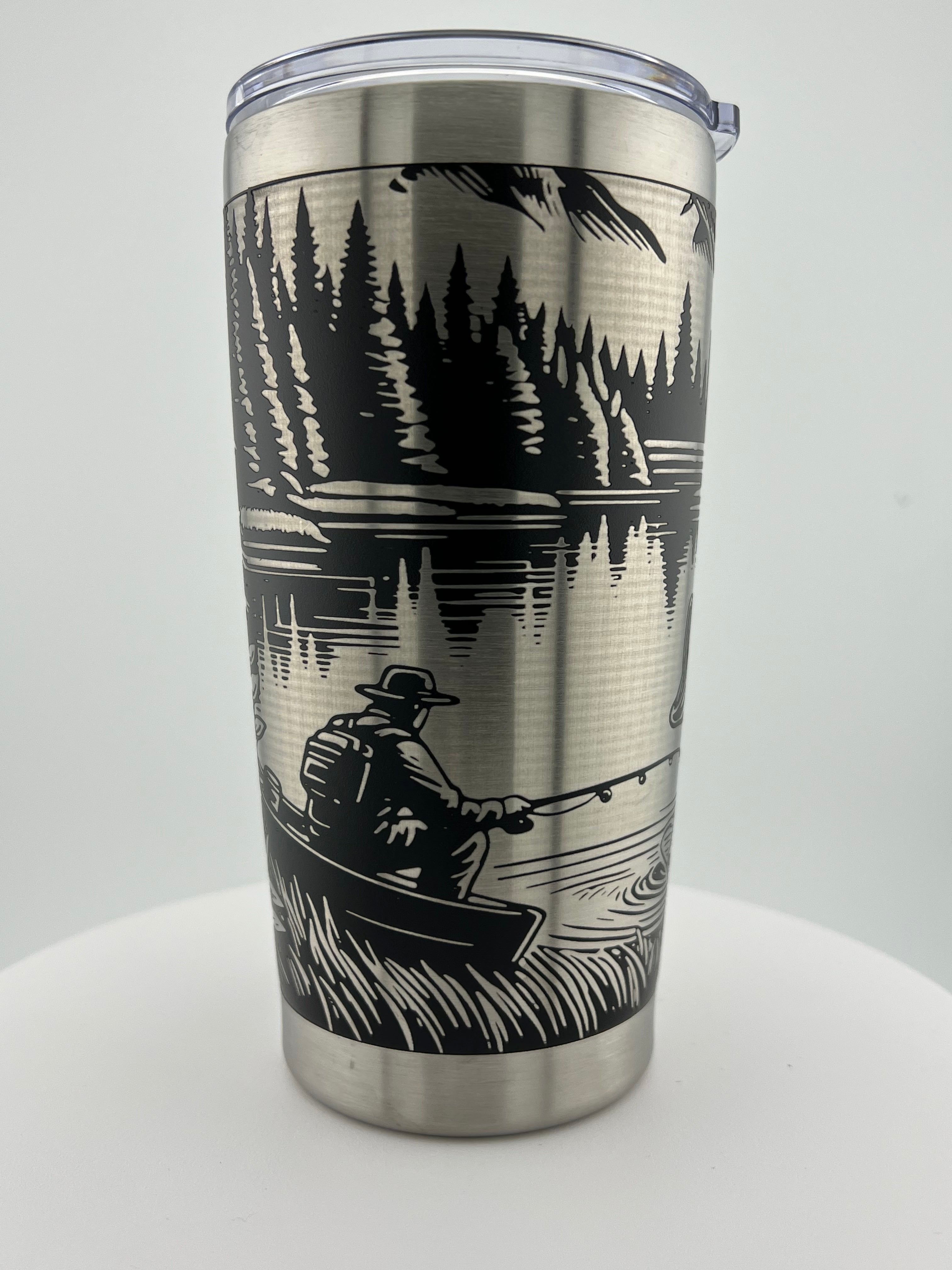 Bass Fishing 20 0z Tumbler