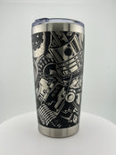 Motorhead 20 0z Tumbler