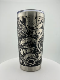 Motorhead 20 0z Tumbler