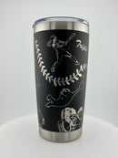 Softball Doodle 20 0z Tumbler