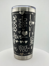 Valentines 20 0z Tumbler