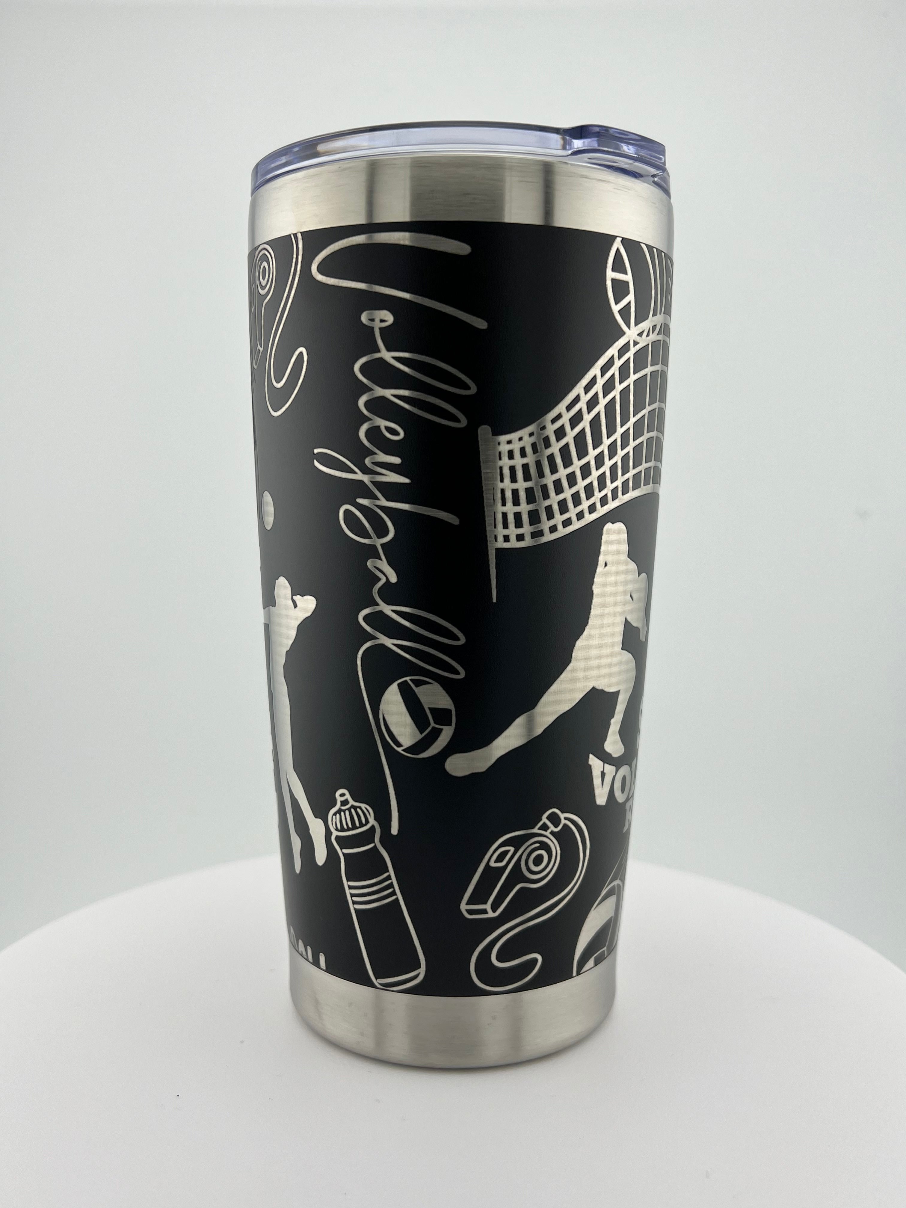 Volleyball 20 0z Tumbler