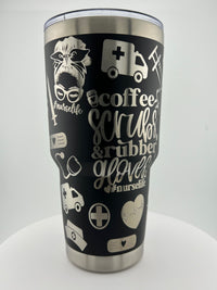 Nurse 30 0z Tumbler