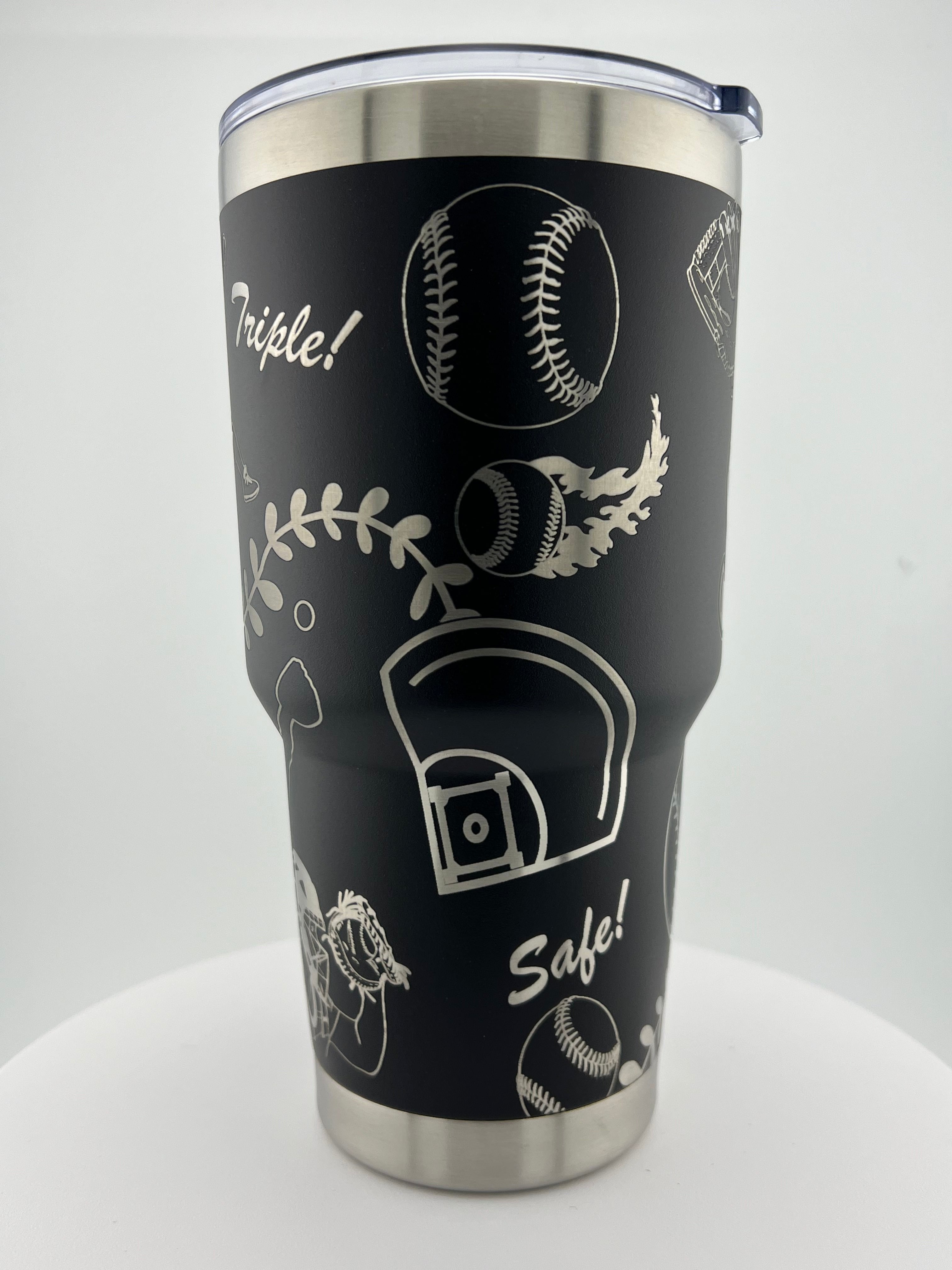 Softball Doodle 30 0z Tumbler