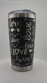 Valentines 20 0z Tumbler