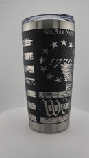 1776 Fearful Men 20 0z Tumbler