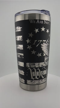 1776 Fearful Men 20 0z Tumbler