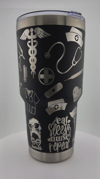 Nurse 30 0z Tumbler