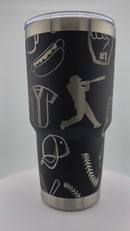 Baseball Doodle 30 0z Tumbler