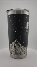 Faith Moves Mountains 20 0z Tumbler